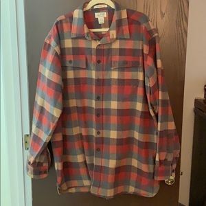 L.L. Bean men’s chamois shirt